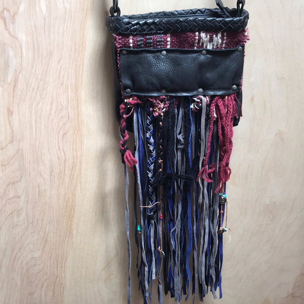 Free People Cross Body Fringe Bag, Small